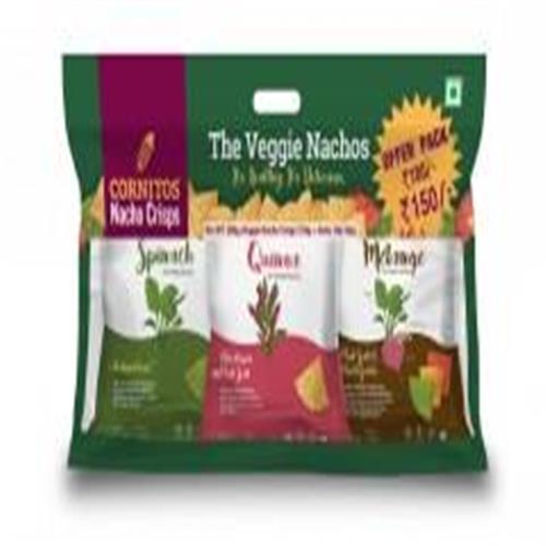 CORNITOS VEGGIE NACHOS COMBI PACK